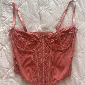 blush pink corset top 💐✨